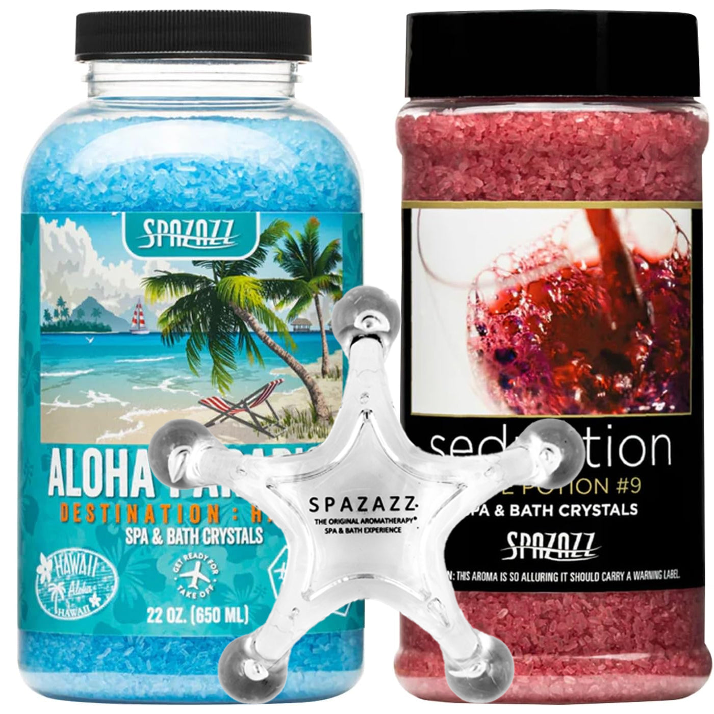 Spa and Bath Salt Aromatherapy Crystals for Hot Tub - Gift Bundle Set –  Spazazz