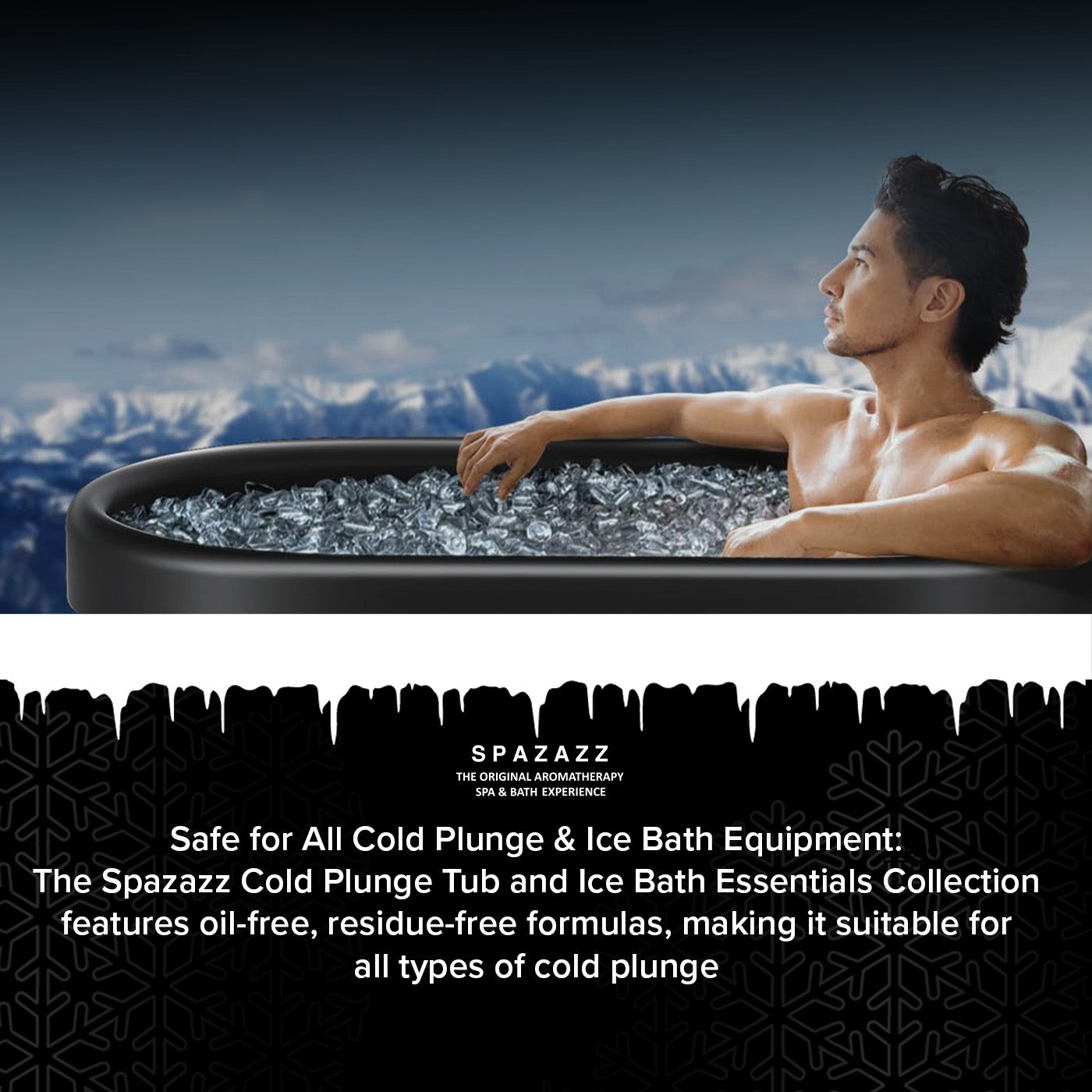 ACTIV8 -  12oz Cold Plunge Hydration - Spazazz Chill Tub Collection