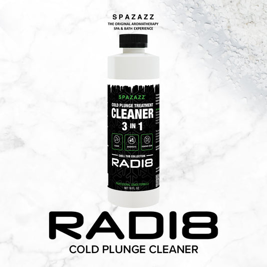 RADI8 - 3 in 1 - Cold Plunge Cleaner - Spazazz Chill Tub Collection