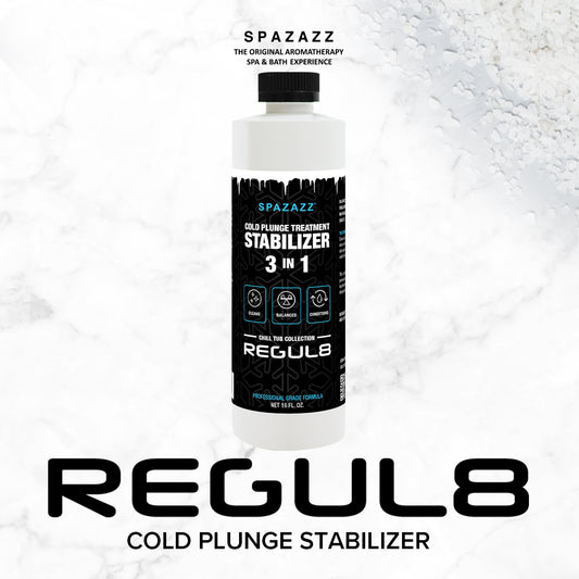 REGUL8 - 3in1 - Cold Plunge Treatment Water Stabilizer - Spazazz Chill Tub Collection